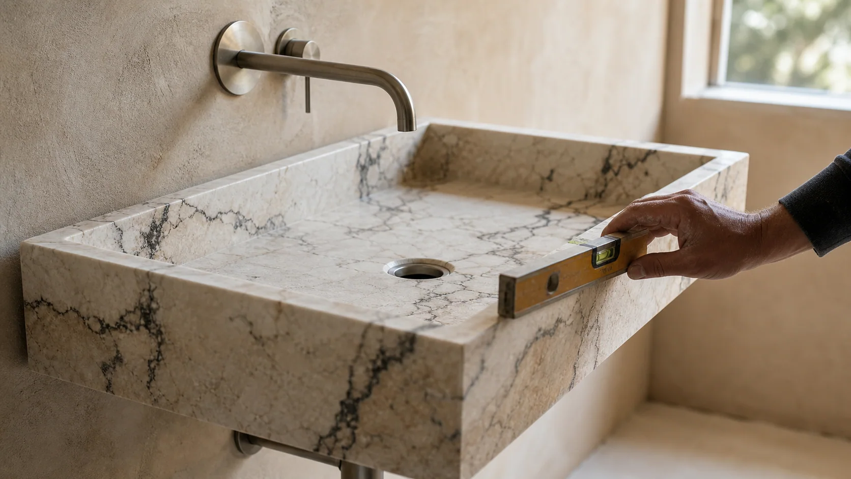 How to Choose a Natural Stone Sink: Material, Shape, Installation & Care